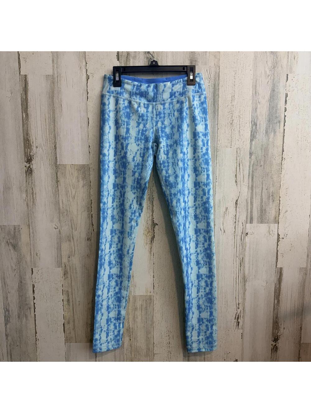 Ivivva Girls Leggings Size 12 Blue Tie Dye Leggings